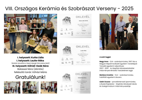 VIII. országos szobrászat és kerámia verseny